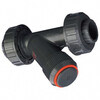 Y-filter Serie: RVUIV PVC-U/EPDM 1.5mm PN16 Lijmmof 16mm
